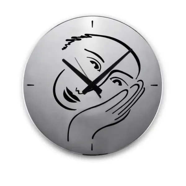 WALL CLOCK LARGE let's face it!